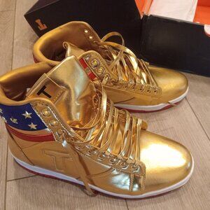 Donald Trump Never Surrender High Top